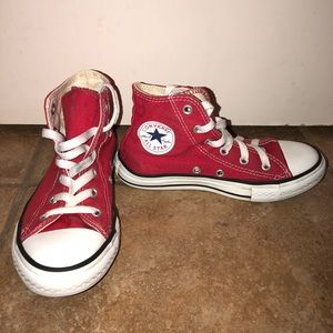 Converse Red unisex size 1
